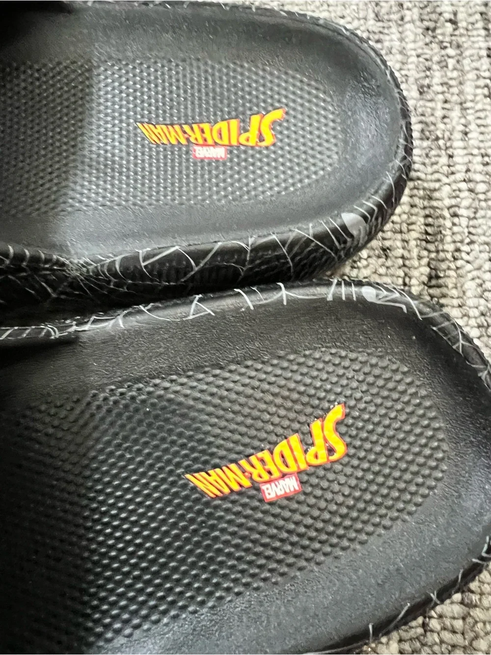 Marvel Kids Slides Flip Flops Sandals Size 2